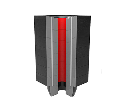CFEE series EBT set-> Shaped Refractories